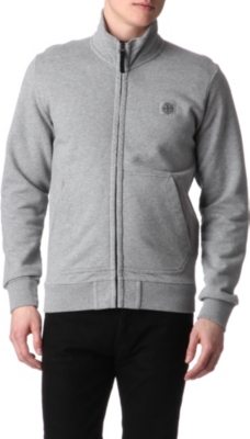 STONE ISLAND Zip-up sweatshirt