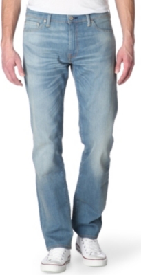 LEVI'S 504 regular fit tapered jeans