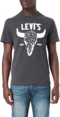 LEVI'S Ram skull t-shirt