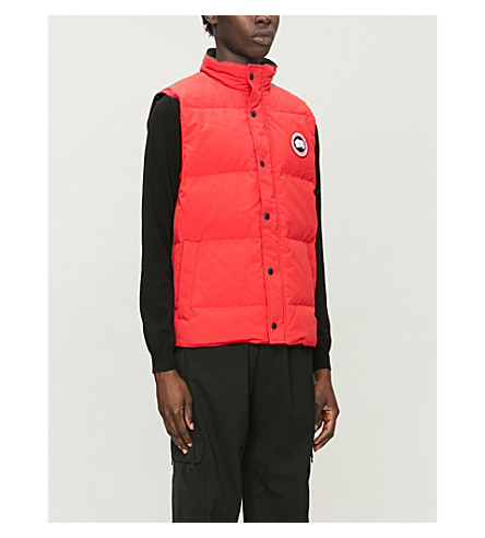 canada goose garson quilted shell down gilet canada goose garson quilted shell down gilet