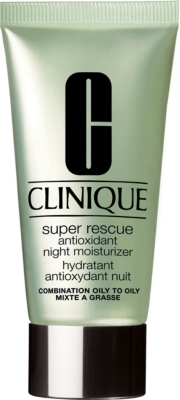 CLINIQUE Super Rescue Antioxidant Night Moisturizer &ndash; Combination to Oily Skin 50ml
