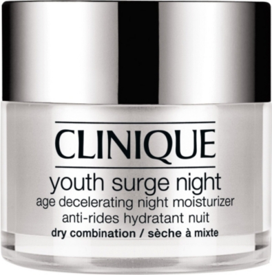 CLINIQUE Youth Surge Night Age Decelerating Moisturizer Dry&frasl;Combination Skin 50ml