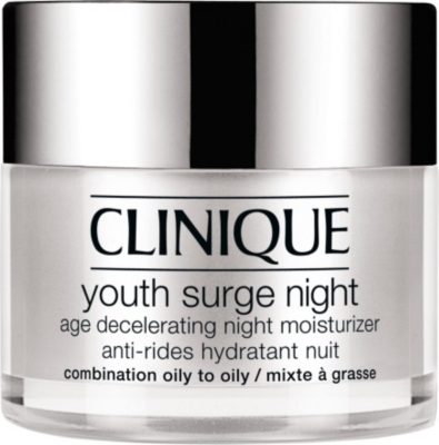 CLINIQUE Youth Surge Night Age Decelerating Moisturizer &ndash; Oily Skin 50ml