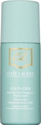 ESTEE LAUDER Youth Dew Roll&ndash;On Anti&ndash;Perspirant Deodorant 75ml