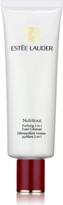 ESTEE LAUDER Nutritious purifying 2&ndash;in&ndash;1 foaming cleanser