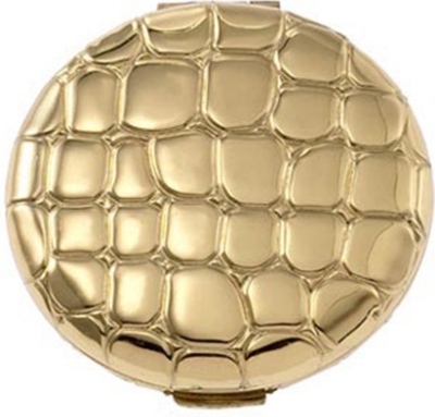 ESTEE LAUDER Golden alligator compact