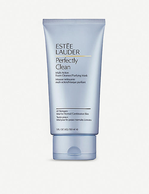 ESTEE LAUDER: Perfectly Clean Foam Cleanser/Purifying Mask 150ml