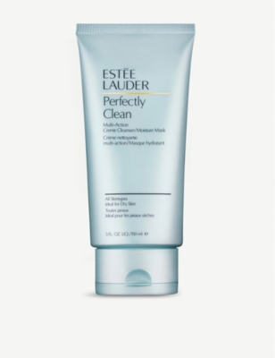ESTEE LAUDER: Perfectly Clean Creme Cleanser/Moisture Mask 150ml