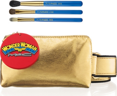  Brush  on Wonder Woman Utility Belt Eye Brush Set   Mac   Eye   Brushes   Mac