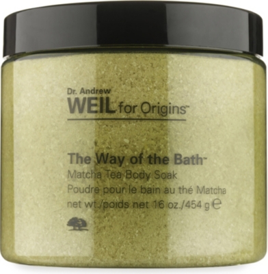 ORIGINS The Way of the Bath&trade; Matcha Tea Body Soak