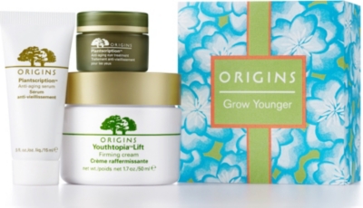 ORIGINS SPECIAL PURCHASE Limited Edition Grow-Younger Value set