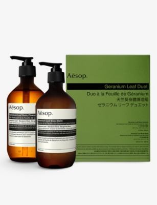 AESOP: Geranium Leaf duet