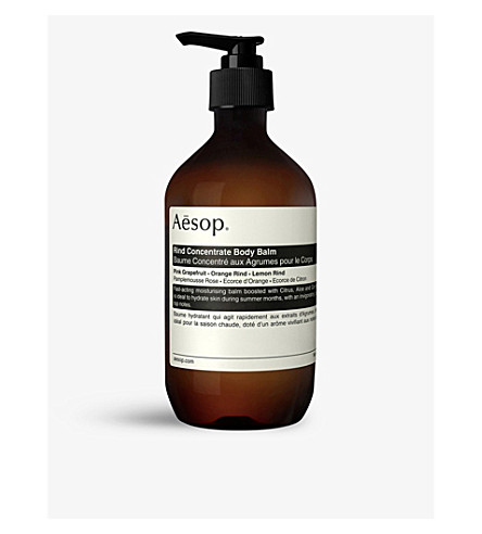 selfridges concentrate aesop 500ml balm rind body