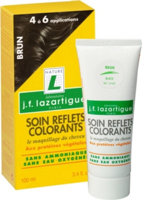 J F LAZARTIGUE Colour Reflecting conditioner - Black 100ml