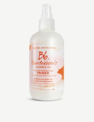 BUMBLE & BUMBLE: Hairdresser's Invisible Oil Heat/UV Protective Primer 250ml