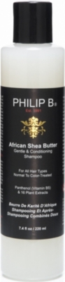 PHILIP B African Shea Butter Gentle and Conditioning shampoo 220ml