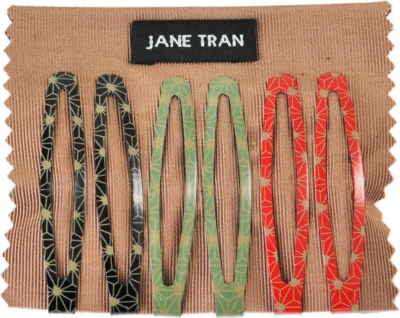 JANE TRAN Assorted deco spark clip set