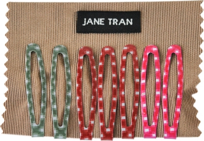 JANE TRAN Brushstroke clip set