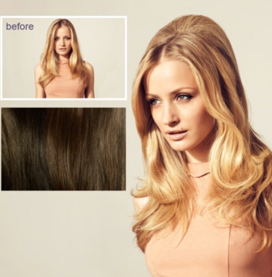 HERSHESONS The Bardot clip in hair piece