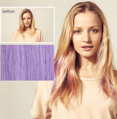 HERSHESONS Instant highlights clip in hair piece