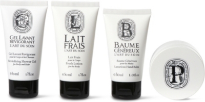 DIPTYQUE Art of Body Care travel set