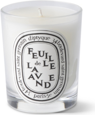 DIPTYQUE Feuille de Lavande scented candle (Feuille+de+lavan