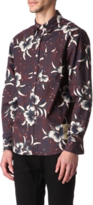 STUSSY Floral shirt
