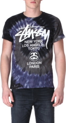 STUSSY Multi-dye t-shirt