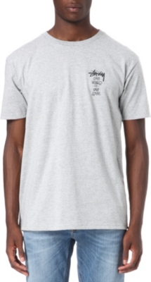 STUSSY One World Lion t-shirt