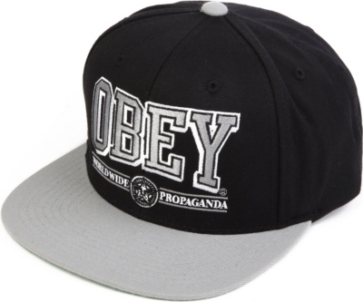 OBEY Athletics snapback cap