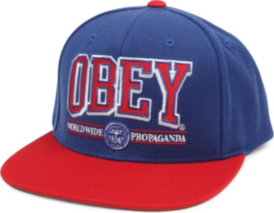 OBEY Athletics snapback cap
