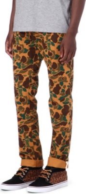 OBEY Layover slim-fit chinos