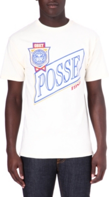 OBEY Posse logo t-shirt