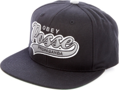 OBEY Posse Propaganda snapback cap
