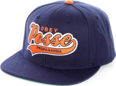 OBEY Posse Propaganda snapback cap
