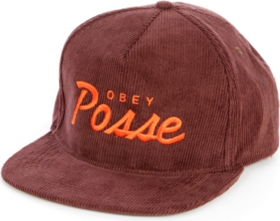 OBEY Post Game posse snapback cap