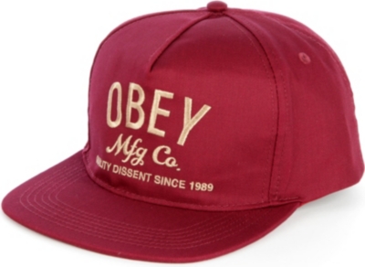 OBEY Obey MFG snapback cap