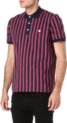 PRETTY GREEN Modest stripe polo shirt