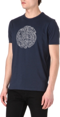 PRETTY GREEN Linear logo t-shirt