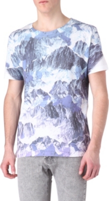 NEW LOVE CLUB Mountain range t-shirt