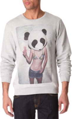 NEW LOVE CLUB Panda sweatshirt