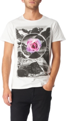 NEW LOVE CLUB Scenic rose t&ndash;shirt