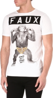 FRIEND OR FAUX Apeshine t-shirt