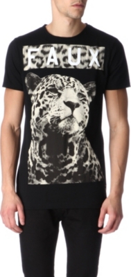 FRIEND OR FAUX Leopard t-shirt