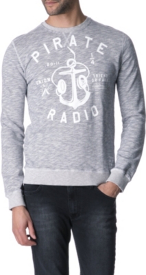 FRIEND OR FAUX Pirate Radio sweatshirt