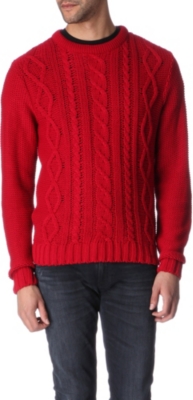 BELLFIELD Addi cable-knit jumper
