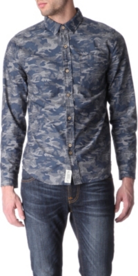 BELLFIELD Sumatra camouflage-print shirt