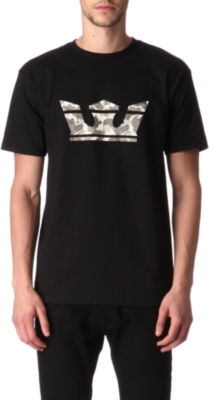SUPRA Camo-print icon t-shirt