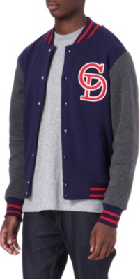 CRIMINAL DAMAGE Ace varsity jacket