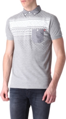 CRIMINAL DAMAGE Nordic polo shirt